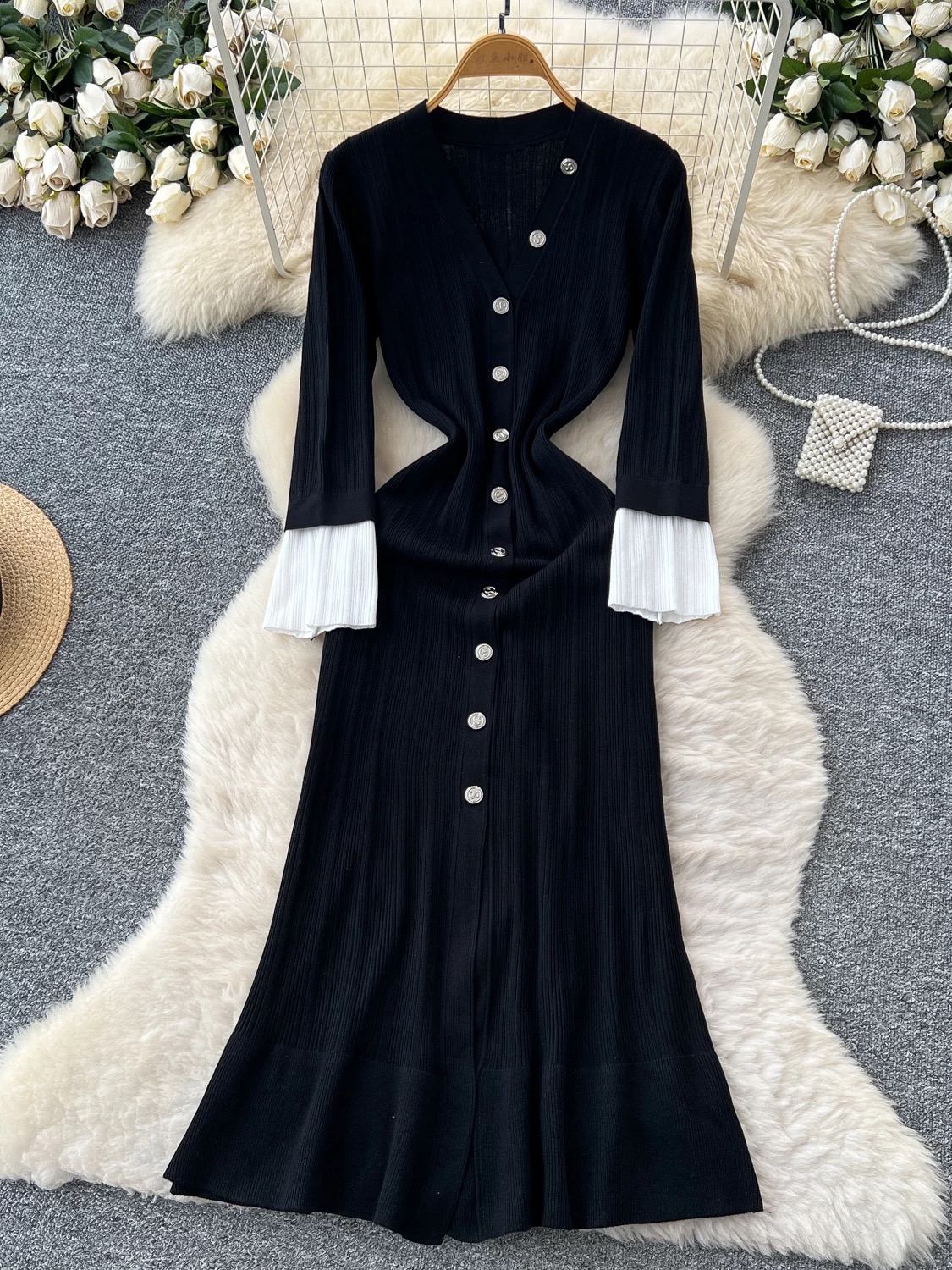 Heart of roses dress KD373 images